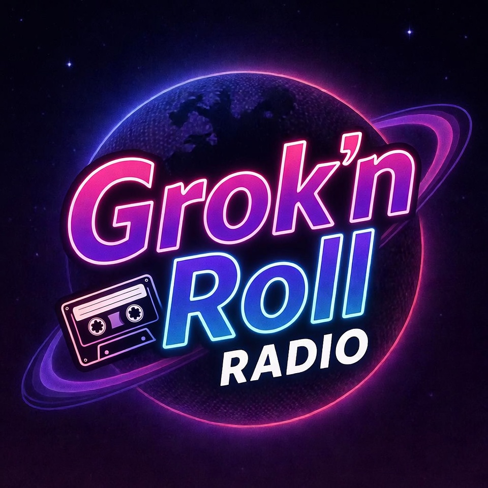Grok and Roll station artwork